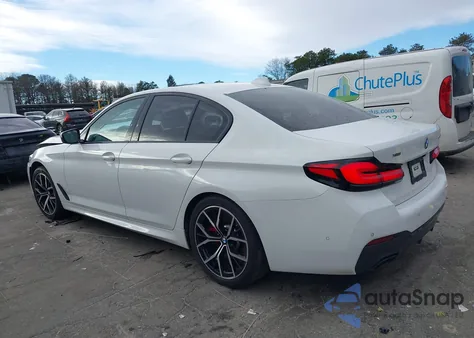 2022 BMW 540 I xDrive z USA, uszkodzony, nr VIN WBA73BJ09NWX72417